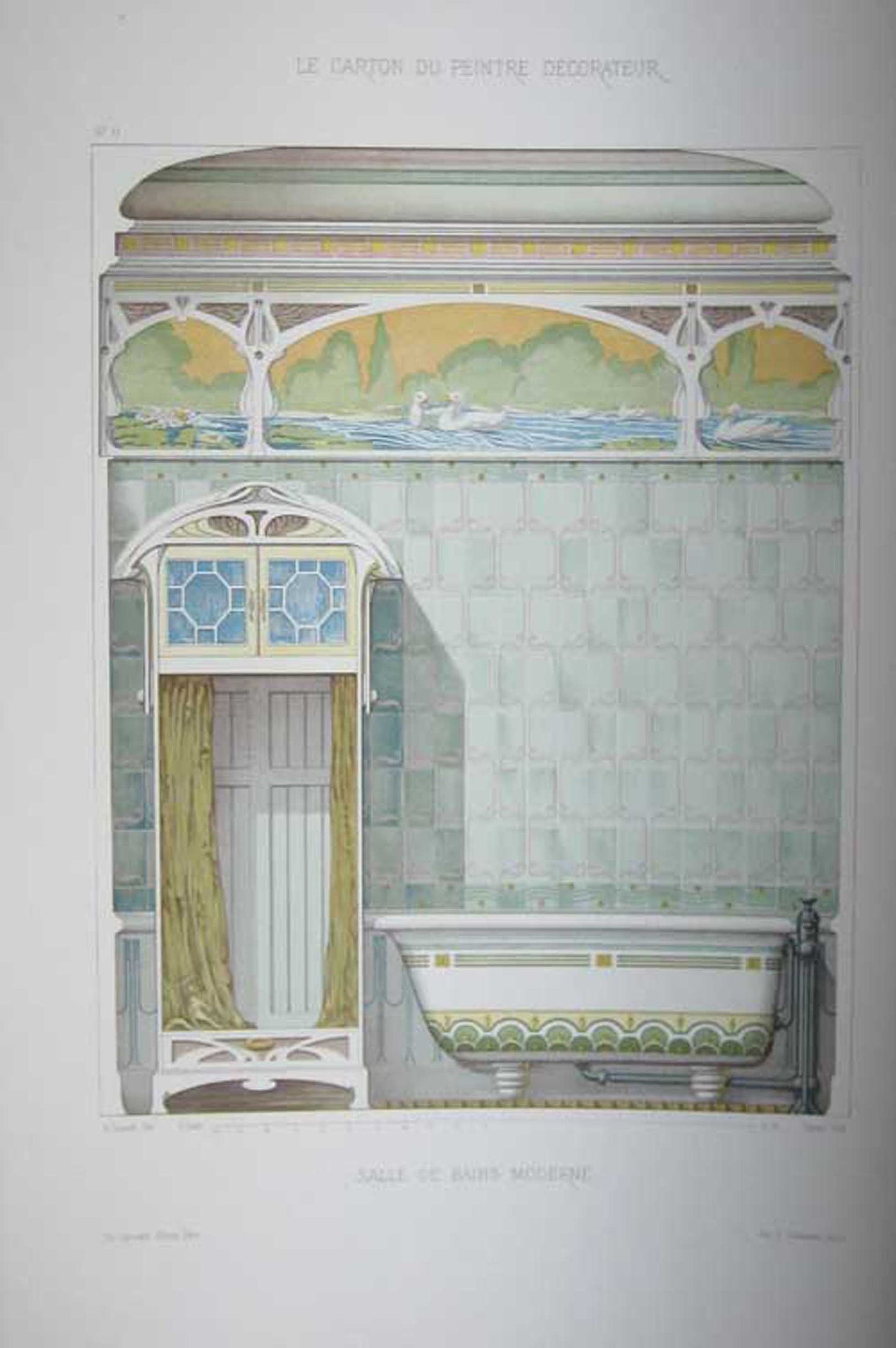 UNKNOWN - Le Carton du Peintre Decorateur - 1900