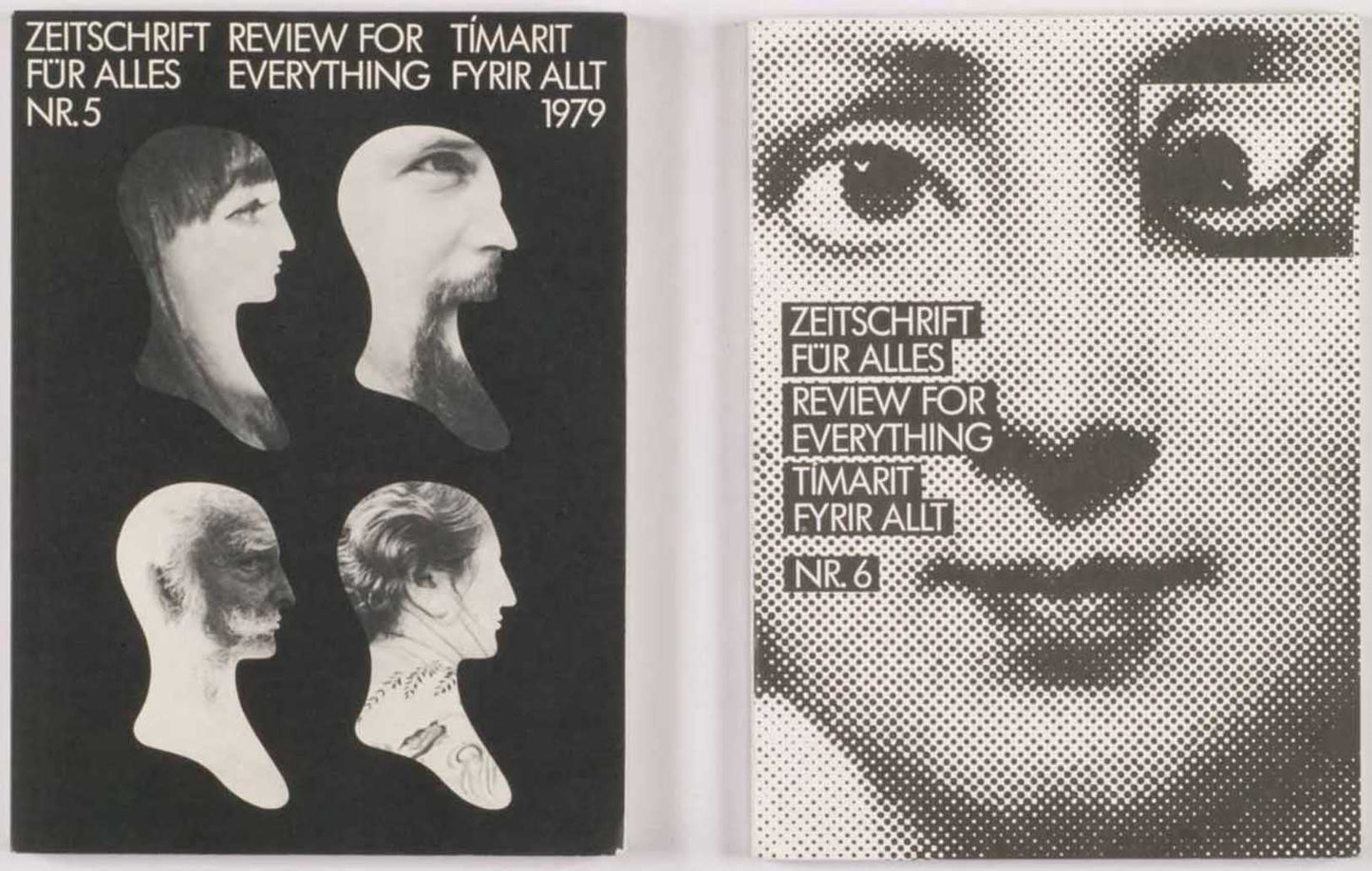 Dieter Roth - Zeitschrift fur alles (6 different books) - 1975-78