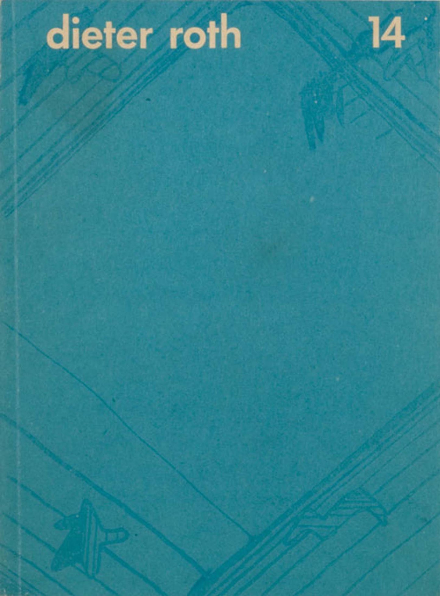 Dieter Roth - Collected Works, Volume 14, The Blue Tide - 1973