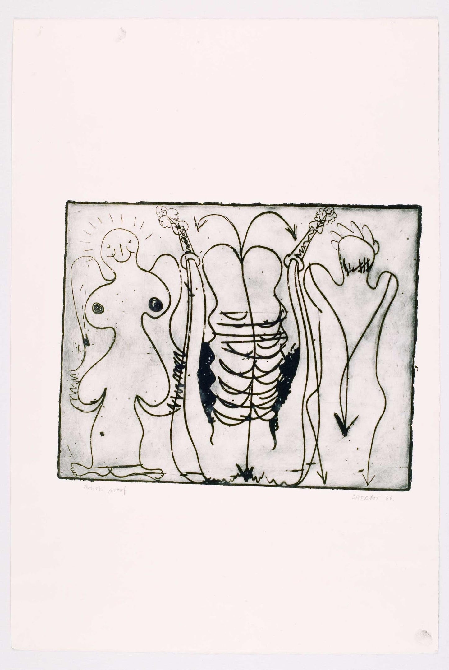 Dieter Roth - Three Angels - 1966