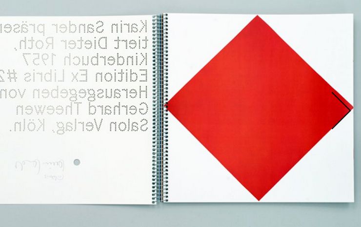 Karin Sander - Dieter Roth, Kinderbuch (1957) - 2016