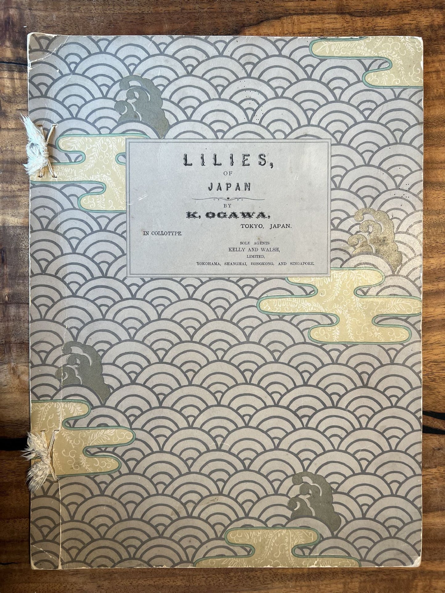 UNKNOWN - Lilies of japan by K.Ogawa