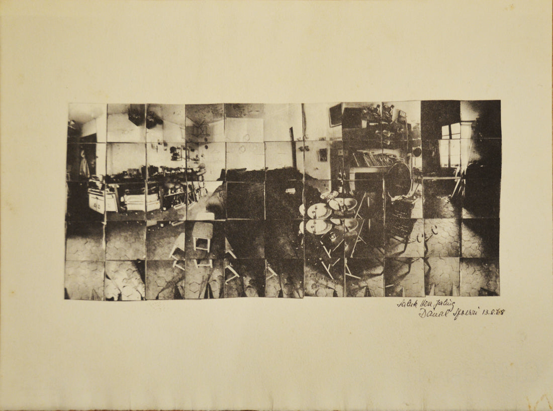 Daniel Spoerri - Untitled( Objects from Anecdoted Topography of Chance, 1962) - 1968
