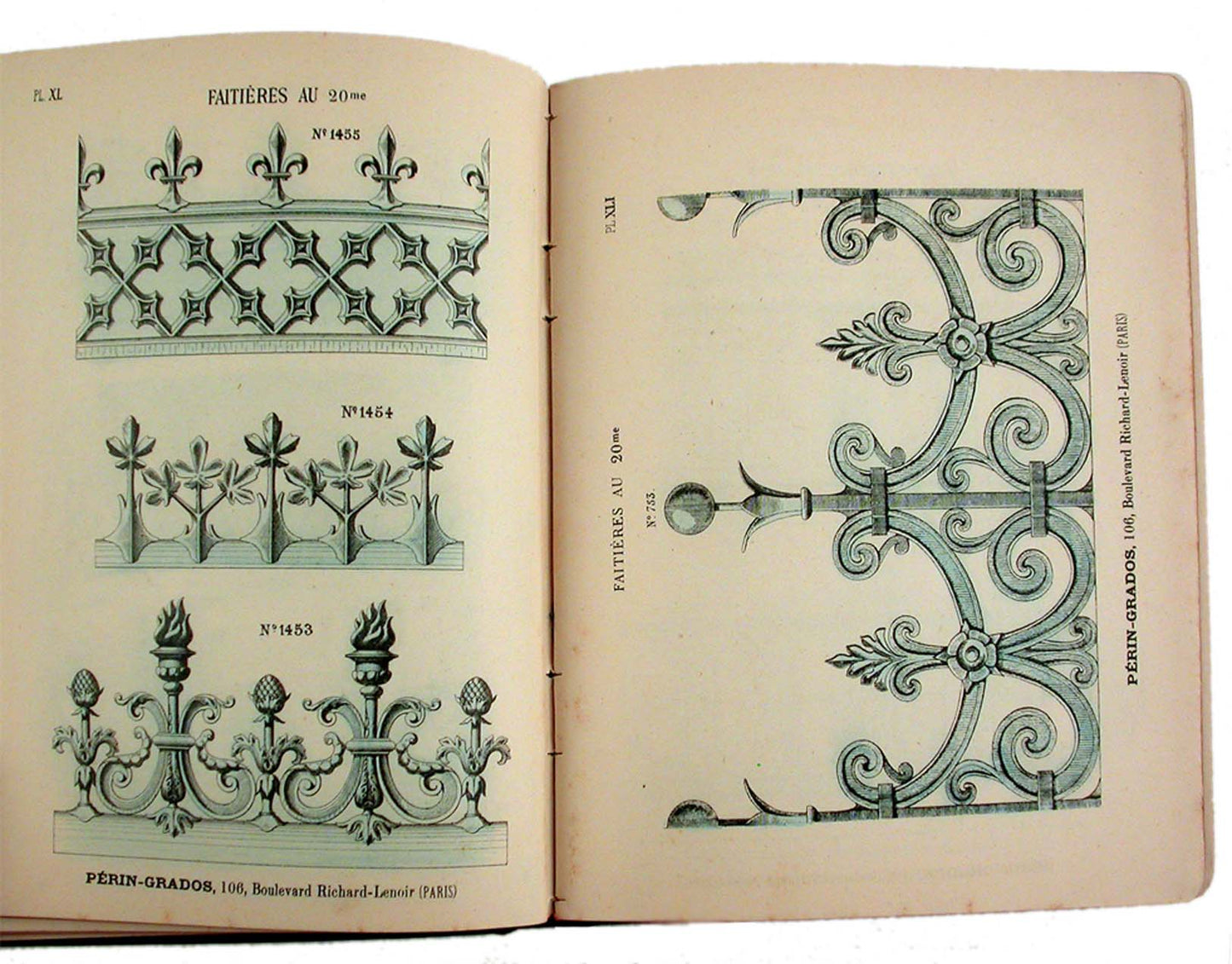 Perin-Grados - Ornements pour le Batiment - 1887
