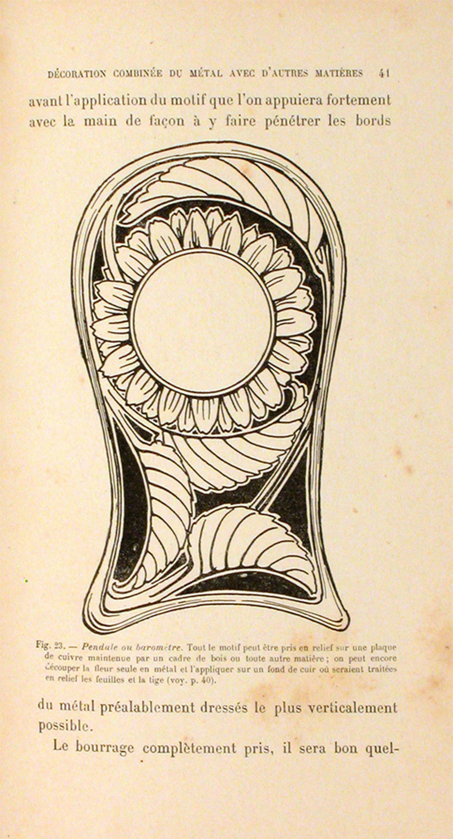 Eugene Belville - Les Procedes Faciles de Decoration du Metal - 1905