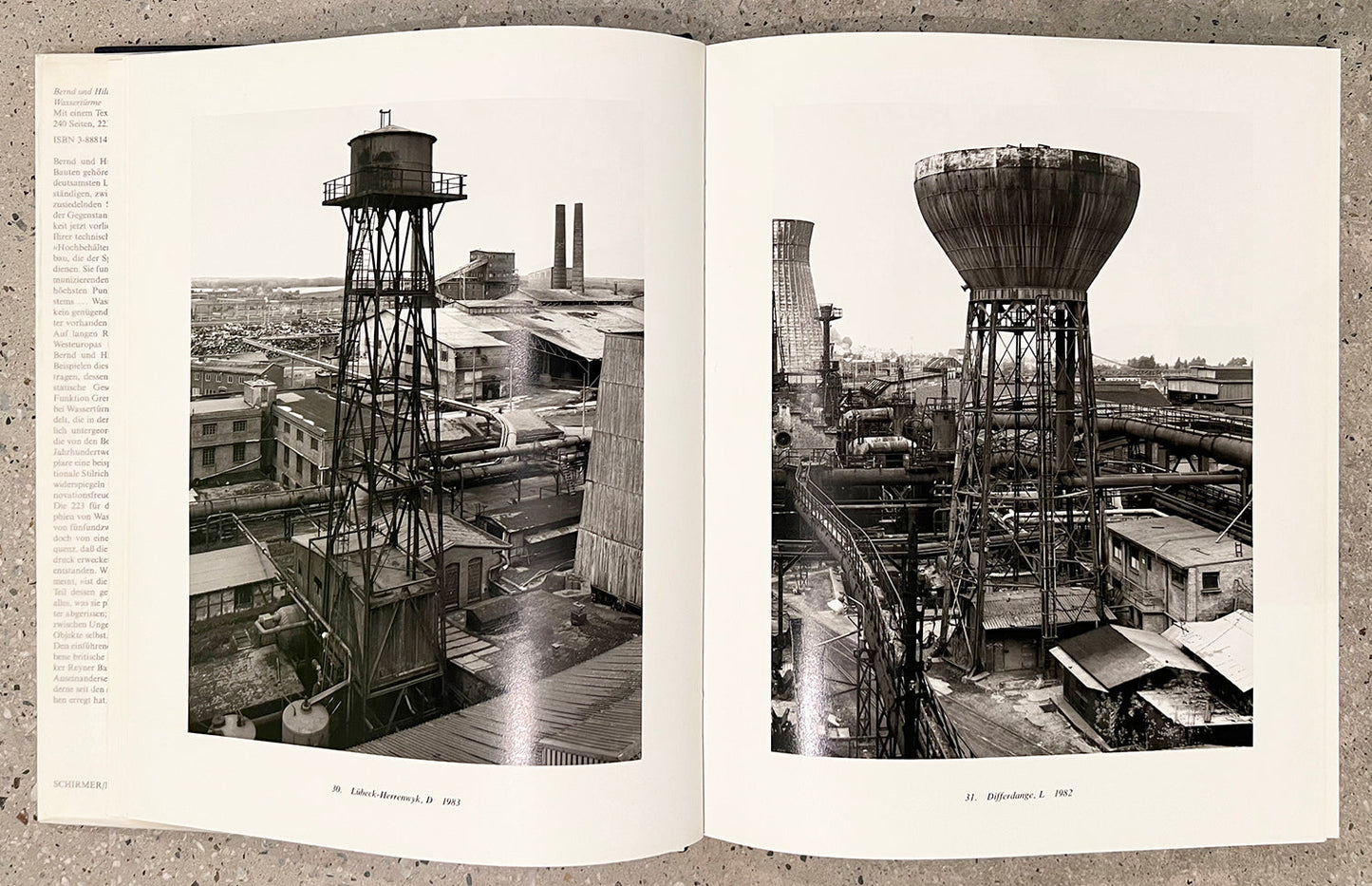 Bernd and Hilla Becher-The first 15 books published, all first editions