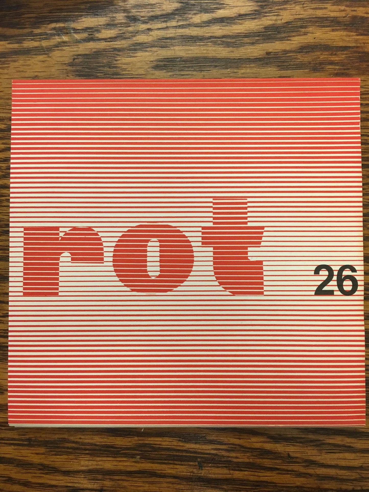 Hansjörg Mayer - Rot 26 alphabetenquadrate - 1963