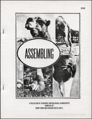 Ed Ruscha - ASSEMBLING: A COLLECTION OF OTHERWISE UNPUBLISHABLE MANUSCRIPT. VOL. 1 [1108]