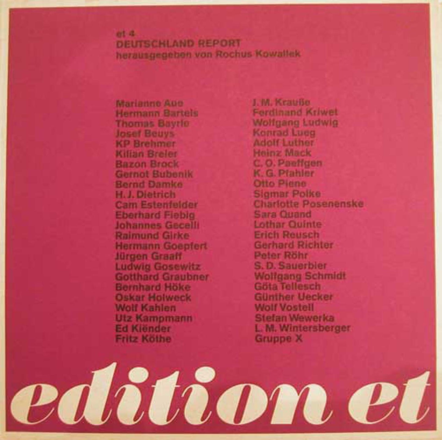 Polke and Richter - Edition et 4