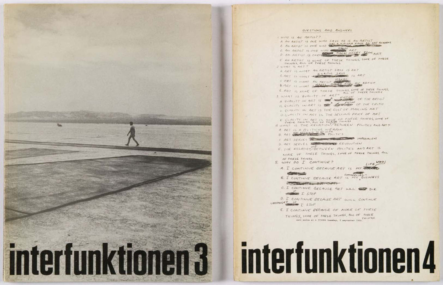 Dieter Roth - Interfunktionen 4 - 1970