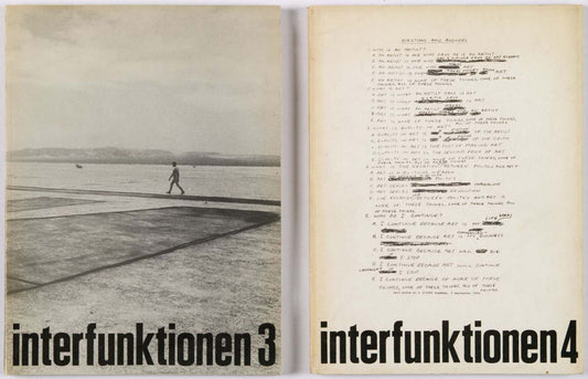 Dieter Roth - Interfunktionen 4 - 1970