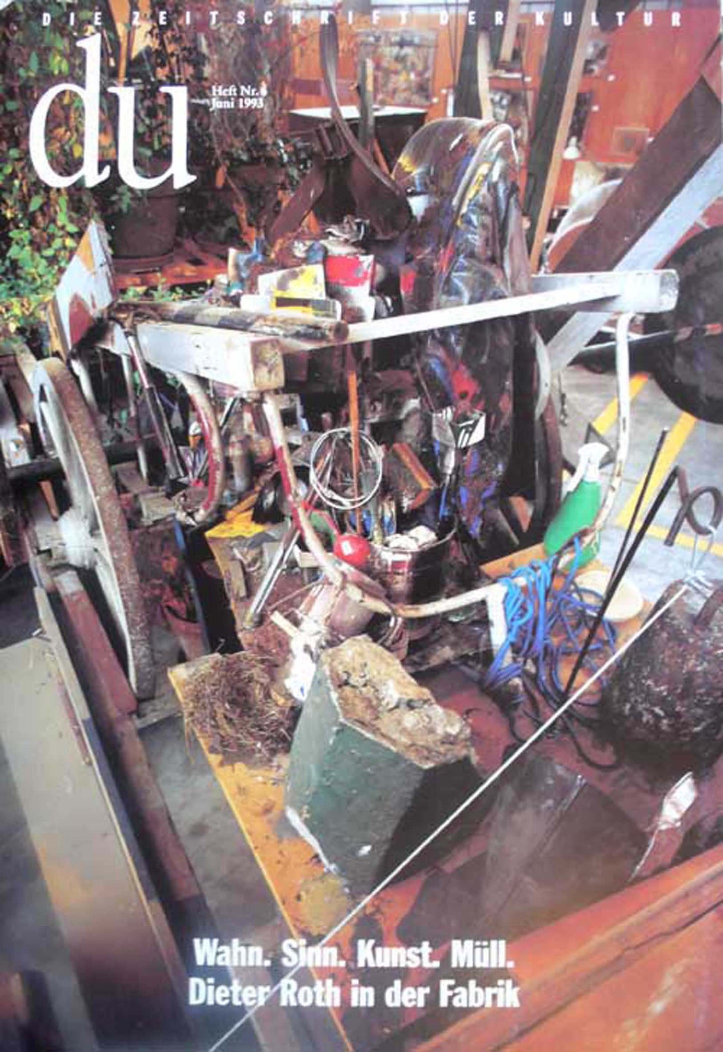 Dieter Roth - Du Magazine - 1993