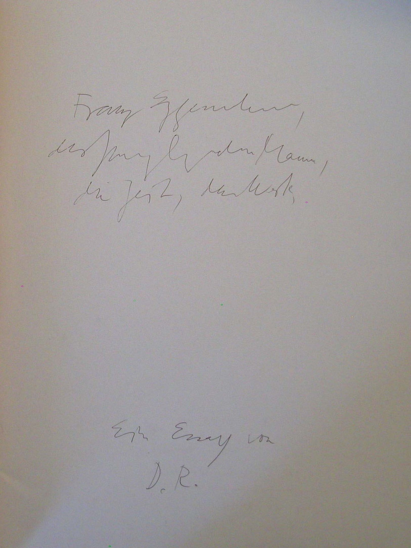 Dieter Roth - Franz Eggenschwiler: der Jungling, der Mann, die Zeit, das Werk. ( franz eggenschwiler the young man the man his time his work (until today 2 5 71}) - 1971