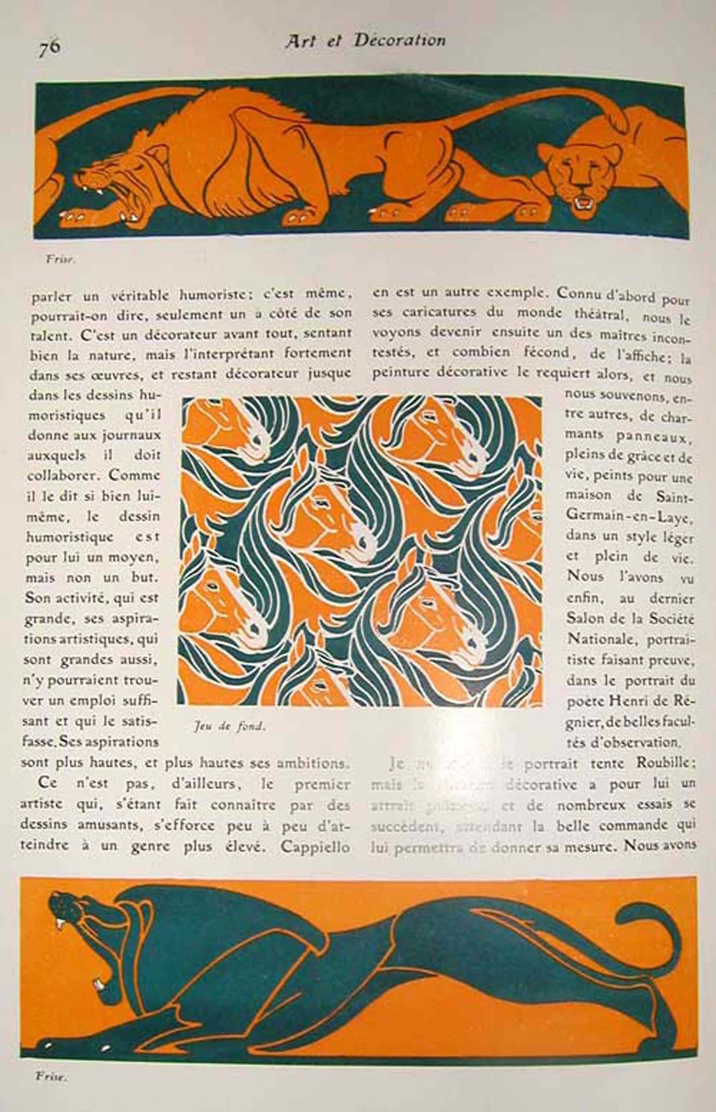 Eugene Grasset - Art et Decoration - 1908 - 1910