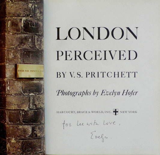 Evelyn Hofer - London Perceived - 1962