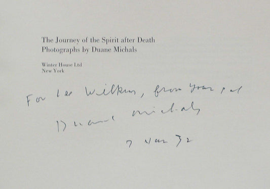 Duane Michals - Journey of the Spirit After Death - 1971