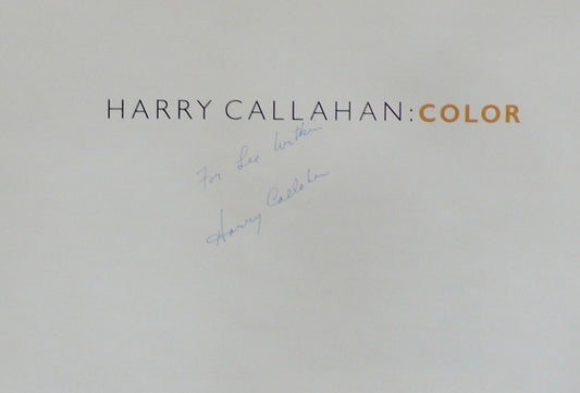 Harry Callahan - Color - 1980