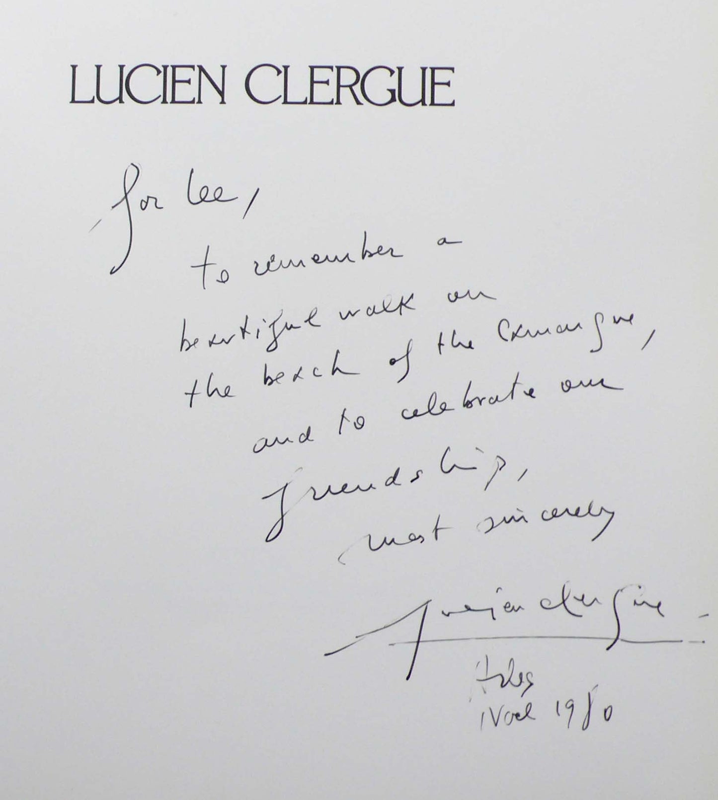 Lucien Clergue - Langage des Sables - 1980