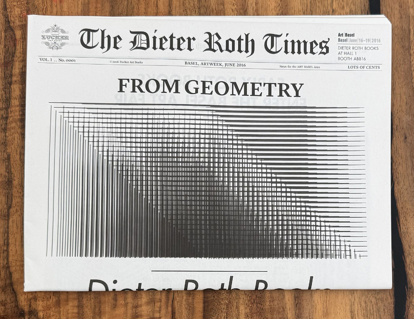 Matthew Zucker - Dieter Roth -From Geometry to Decay - 2016 [13803-BK]
