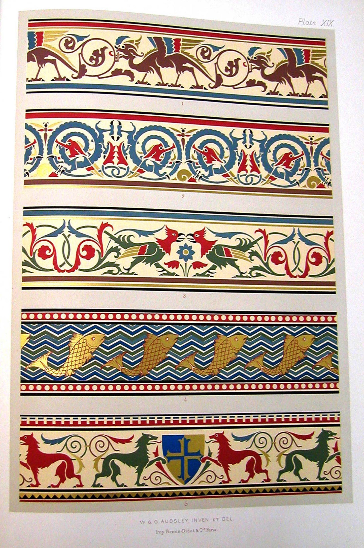 Audsley, W., & G. - Polychromatic Decoration as applied to Buildings in the Mediaeval Styles. - 1882