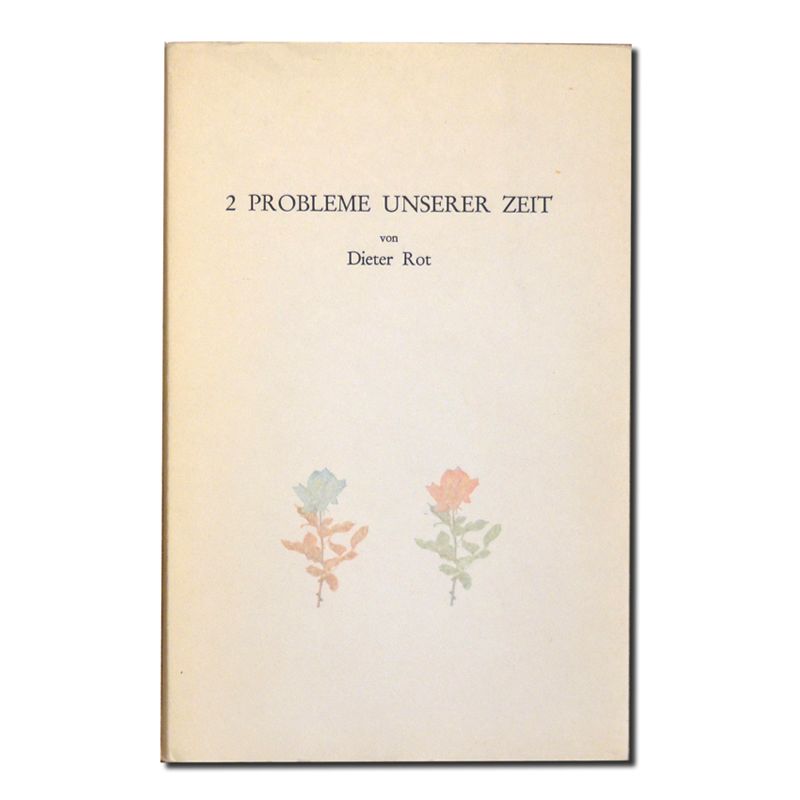 Dieter Roth - 2 probleme unserer zeit vin Dieter Rot - 1971