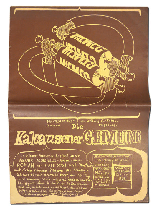 Dieter Roth - Die Kakausener Gemeine - 1968