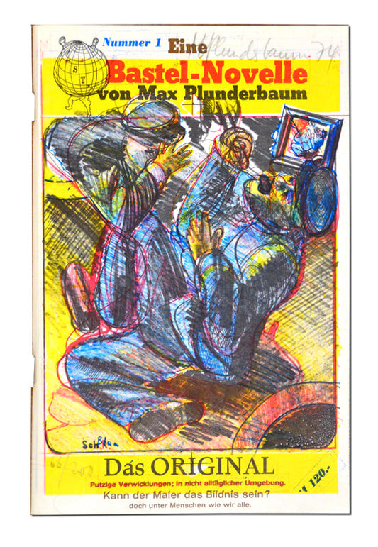 Dieter Roth - Bastel-novelle, No 1. The ORIGINAL (part 1) by Max Plunderbaum (Junktree) - 1974 [13421-BK]