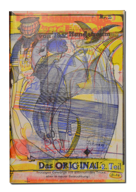 Dieter Roth - Bastel-Novelle, No 2. The ORIGINAL (part 2) by Fax Hundetraum (Fax Dogdream) - 1975 [4323-BK]