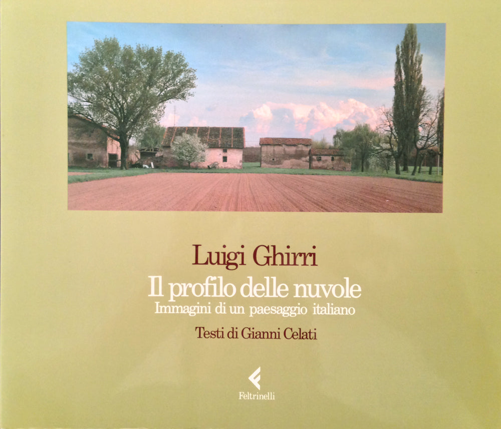 Luigi Ghirri - Il profilo delle nuvole - 1989 [4369-BK]