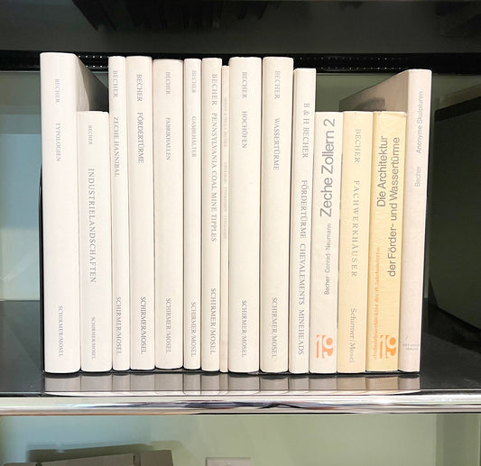 Bernd and Hilla Becher-The first 15 books published, all first editions