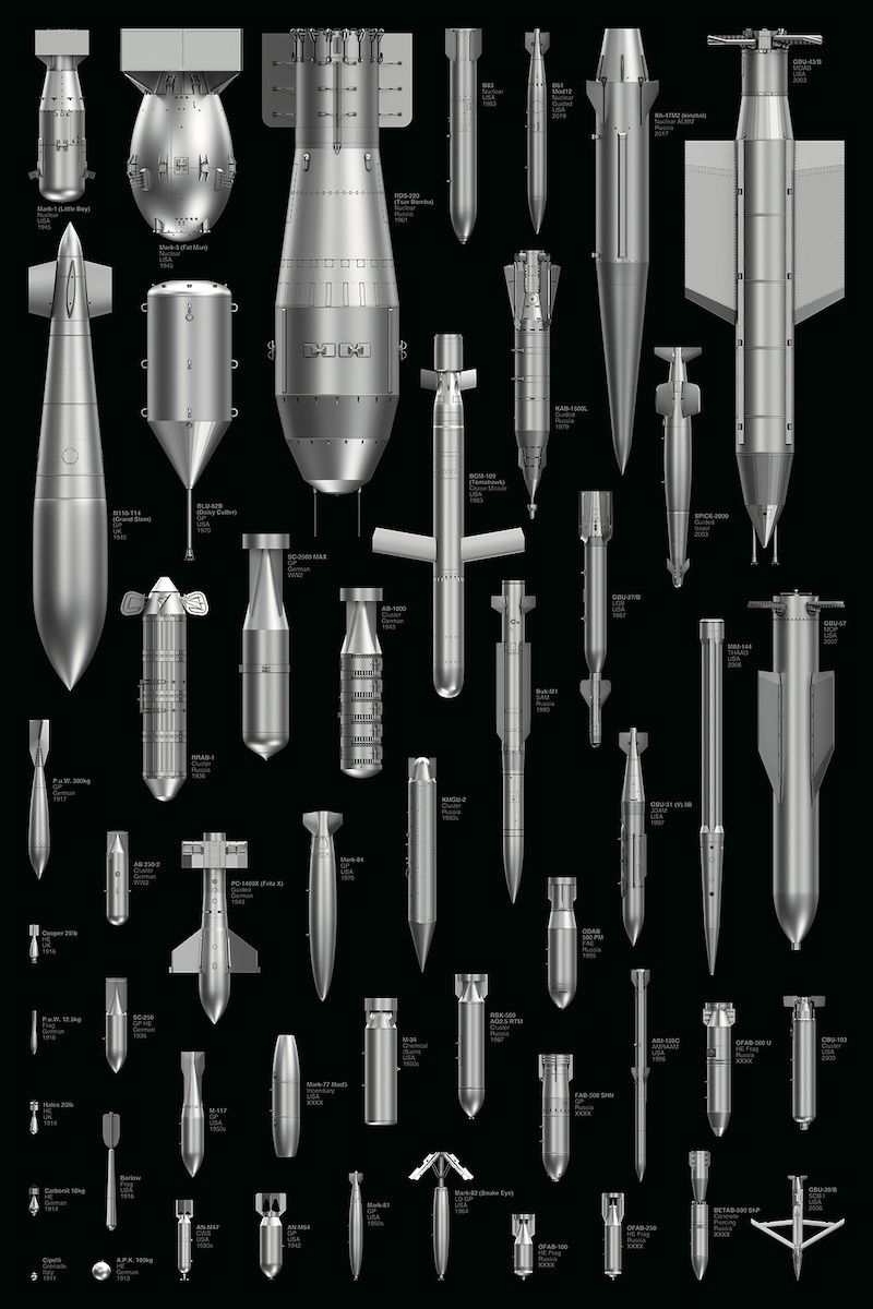 Ai Weiwei - Bombs - 2019 [13120-PR]