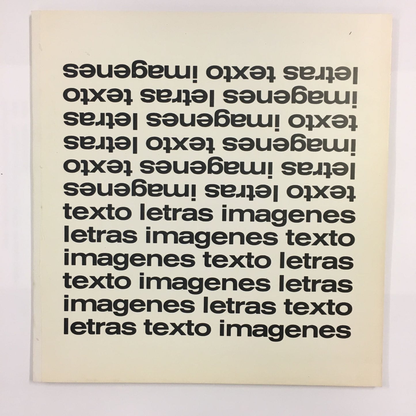 Eugen Gomringer; Reinhard Döhl; Instituto Alemán de Madrid. - exposicion texto letras imagenes - 1967